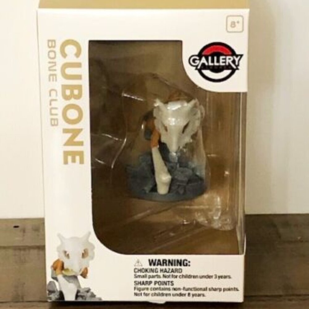 Pokemon Center Pokemon Gallery Figure Bone Club Cubone